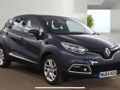 Used Renault Captur Dynamique 88 HP (64 kW) 2014 Blue SUV