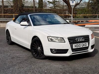 Used Audi A5 Cabriolet S-Line 2011 White Cabriolet