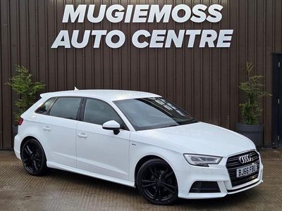 Used Audi A3 S-Line 150 HP (110 kW) 2016 White Hatchback