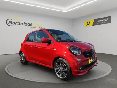 Used Smart ForFour Brabus Xclusive 107 HP (78 kW) 2017 Red Hatchback