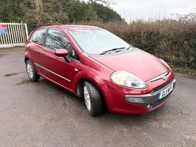 Used Fiat Punto Evo Dynamic 2011 Red Hatchback