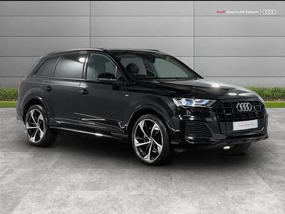 Used Audi Q7 Black Edition 334 HP (245 kW) 2022 Black SUV
