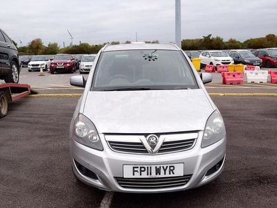 Used Vauxhall Zafira 2011 Yellow MPV