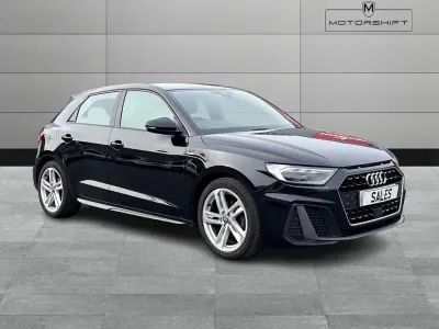 Used Audi A1 Sportback S-Line 116 HP (85 kW) 2019 Black Hatchback