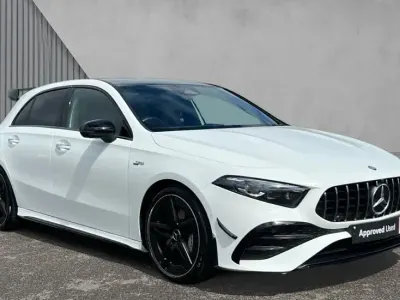 Used Mercedes A35 AMG Premium Plus 306 HP (225 kW) 2025 Polar white