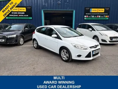 Used Ford Focus S 115 HP (84 kW) 2014 White Hatchback