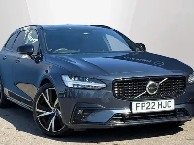 Used Volvo V90 R-Design 197 HP (144 kW) 2021 Blue Estate