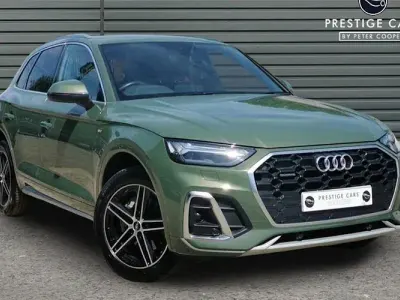 Used Audi Q5 S-Line 265 HP (194 kW) 2023 Green SUV