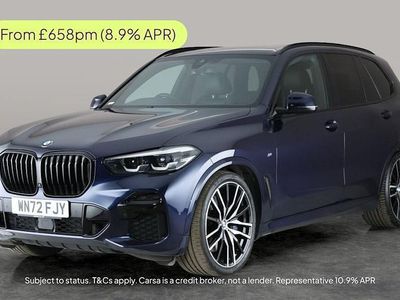 Blue Used 2022 BMW X5 M Sport SUV | £39,820 (Good price)
