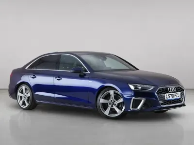Used Audi A4 S-Line 2020 Blue Sedan