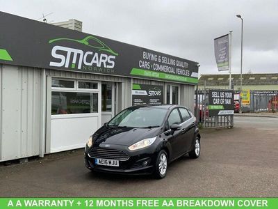 Used Ford Fiesta Zetec 100 HP (73 kW) 2016 Black Hatchback