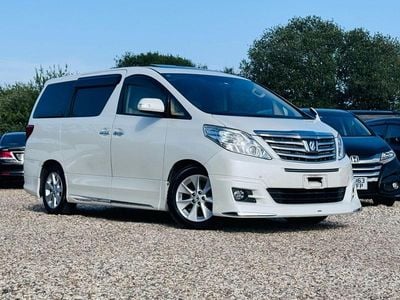 White Used 2013 Toyota Alphard Edition MPV | £16,995 (Expensive)
