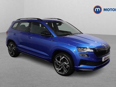 Used Skoda Karoq SportLine 150 HP (110 kW) 2025 Blue SUV