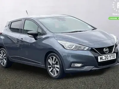 Used Nissan Micra N-TEC 101 HP (74 kW) 2020 Grey Hatchback