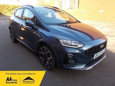 Used Ford Fiesta Active X 125 HP (91 kW) 2022 Blue Hatchback