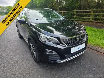 Used Peugeot 3008 Allure 120 HP (88 kW) 2017 Black SUV