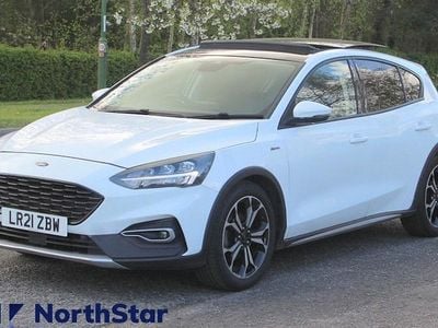 Begagnad Ford Focus Active X 120 HK (88 kW) 2020 Vit Halvkombi