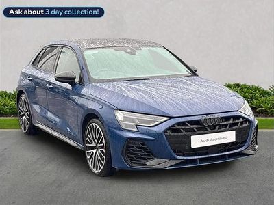 Used Audi S3 Sportback Design 333 HP (244 kW) 2024 Blue Hatchback