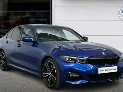 Used BMW 320 M Sport 181 HP (133 kW) 2022 Blue Sedan
