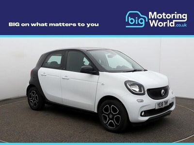 used Smart ForFour 1.0 Prime (Premium Plus) Hatchback 5dr Petrol Twinamic Euro 6 (s/s) (71 ps) Panoramic Roof