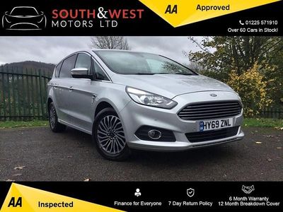 Silver Used 2019 Ford S-MAX Titanium MPV | £9,985 (Fair price)