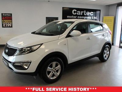 Used Kia Sportage 114 HP (83 kW) 2015 White SUV