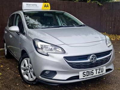 Silver Used 2015 Vauxhall Corsa Design Edition Hatchback | £4,750 (Good price)