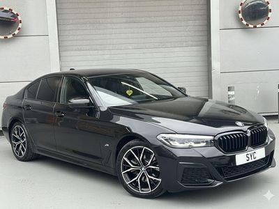 Used BMW 520 M Sport 2022 Black Sedan