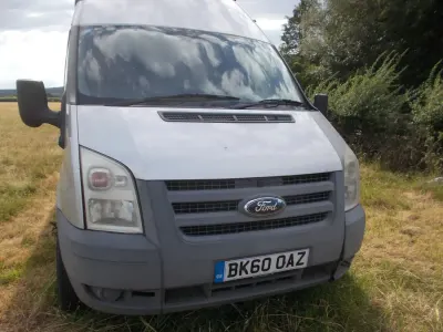 Used Ford Transit 115 HP (84 kW) 2010 Silver Van