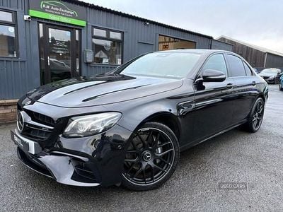 Black Used 2018 Mercedes E63 AMG Premium Sedan | £45,950 (Fair price)