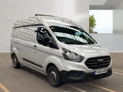 Used Ford Transit Custom 105 HP (77 kW) 2019 Silver Van