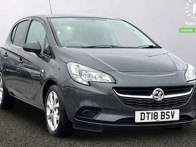 Grey Used 2018 Vauxhall Corsa Sport Hatchback | £9,099 (A bit pricey)