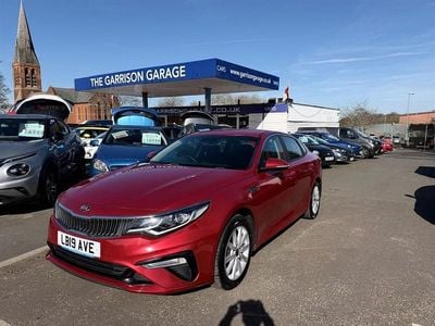 Used Kia Optima 134 HP (98 kW) 2019 Red Sedan
