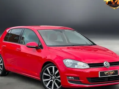 Used VW Golf VII GT 150 HP (110 kW) 2013 Red Hatchback
