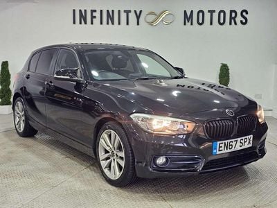 Usado BMW 118 Sport Line 2018 Preto Citadino