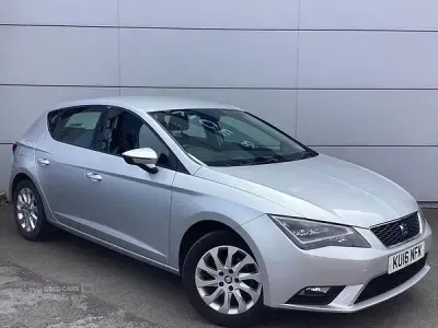 Used Seat Leon SE 110 HP (80 kW) 2016 Silver Hatchback