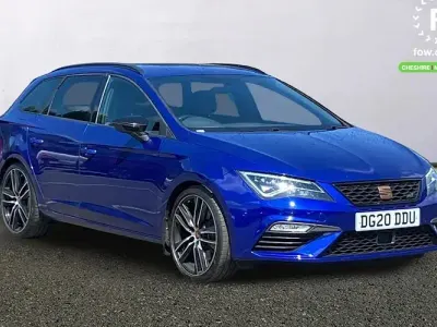 Used Seat Leon ST 4Drive 300 HP (220 kW) 2019 Blue Estate