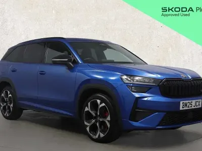 Second-hand Skoda Kodiaq vRS 265 CP (194 kW) 2025 Albastru SUV