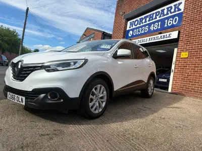 Used Renault Kadjar Dynamique 110 HP (80 kW) 2016 White SUV