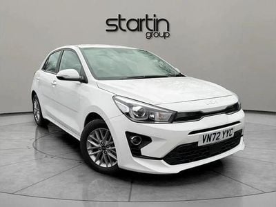 White Used 2023 Kia Rio Hatchback | £13,550 (Fair price)