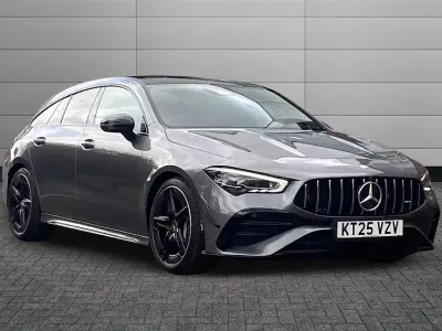 Used Mercedes CLA35 AMG Premium Plus 306 HP (225 kW) 2025 Mountain grey Estate