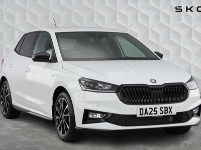 Used Skoda Fabia Monte Carlo 113 HP (83 kW) 2025 Moon white metallic Hatchback