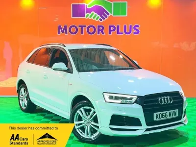 Used Audi Q3 S-Line 150 HP (110 kW) 2017 White SUV