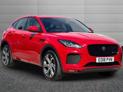 Used Jaguar E-Pace SE 300 HP (220 kW) 2018 Red SUV