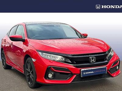 Used Honda Civic EX 126 HP (92 kW) 2021 Red Hatchback