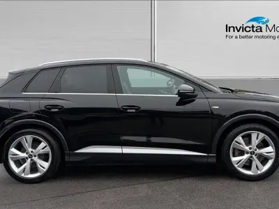 Used Audi Q4 e-tron S-Line 150 kW (204 HP) 2023 Black SUV