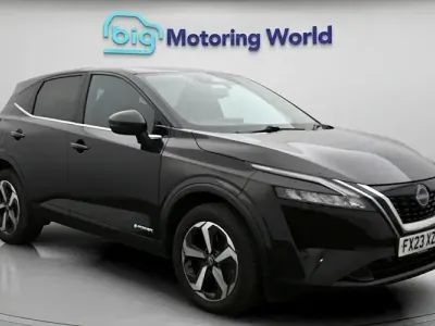 Used Nissan Qashqai N-Connecta 190 HP (139 kW) 2023 Black SUV