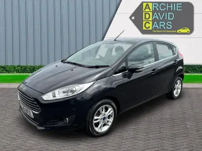 Used Ford Fiesta Zetec 2015 Black Hatchback