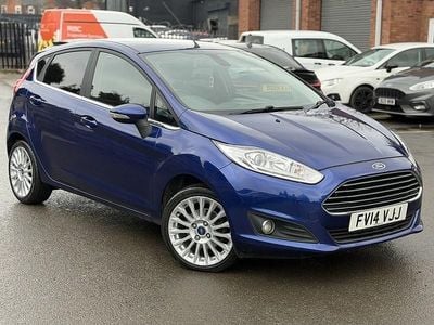Blue Used 2014 Ford Fiesta Titanium Hatchback | £5,995 (Fair price)