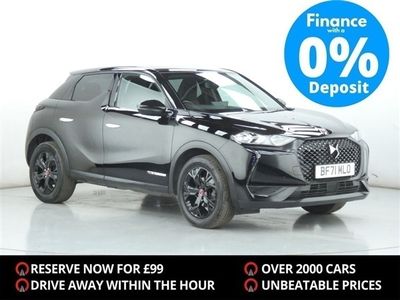 used DS Automobiles DS3 1.5 BLUEHDI PERFORMANCE LINE S/S 5d 109 BHP